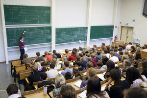 Lecture hall. Photo.